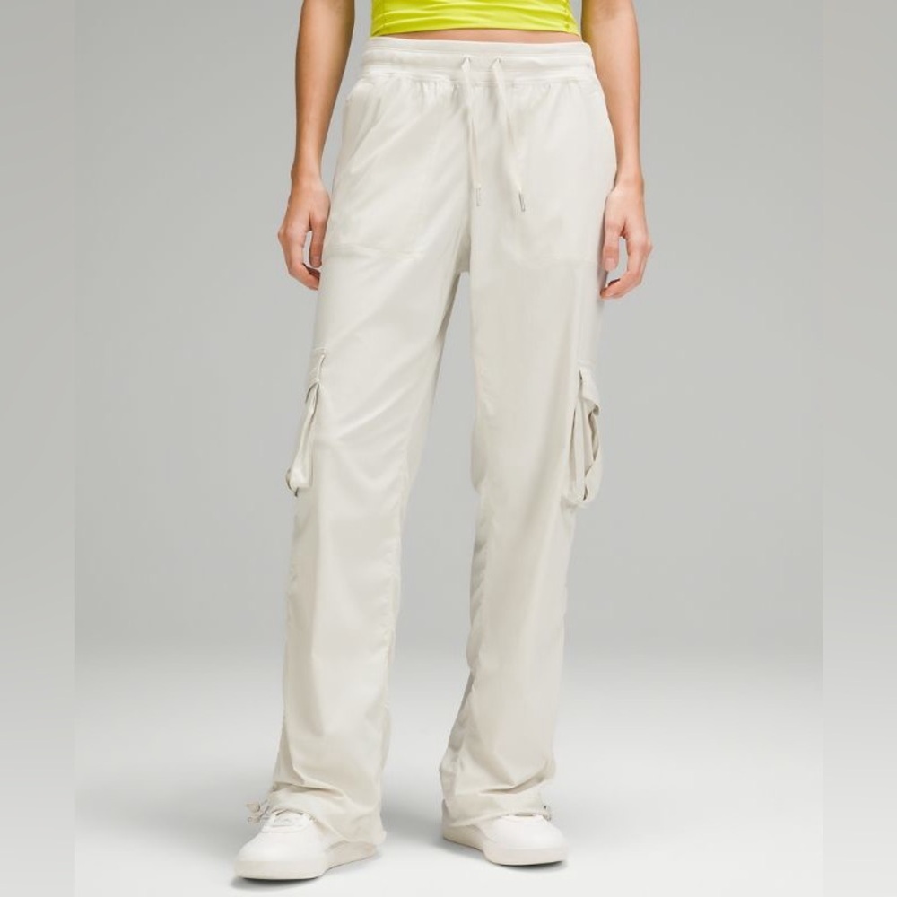 NWT Lululemon Dance Studio Relaxed Fit Cargo Pants - Bone